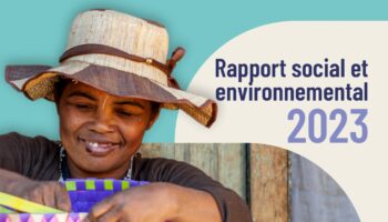 Couverture Rapport social et environnemental 2023